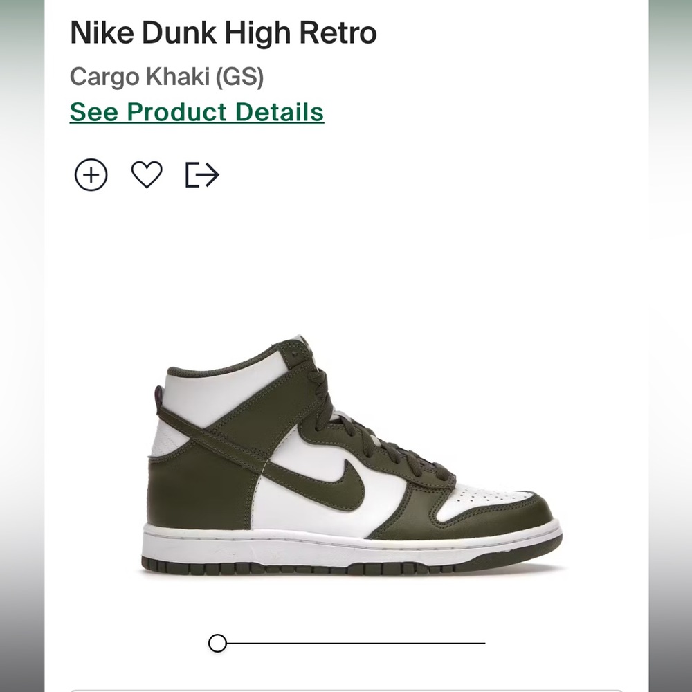 Nike Dunk High Retro - Cargo Khaki